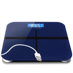 Battery-powered smart digital body weight scale