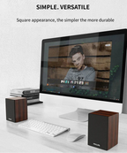 Wooden Bluetooth Speaker Brown-2