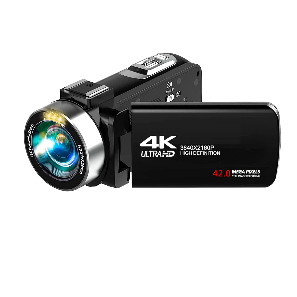 Digital Camera 3.0 Rotatable Screen Black-0