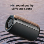 Mini Portable Bluetooth Speaker Black-3