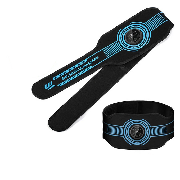 EMS Muscle Stimulator with Two Arm Belts, Ten Modes and 39 Intensity Levels