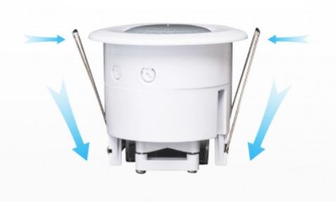 SENSOR MOVIM. IR TECHO EMPOTRAR