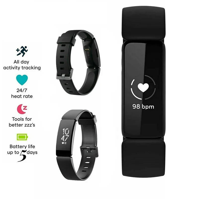 Health Fitness Smart Band Pack Black-1