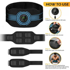 Smart EMS Arm Muscle Trainer Blue-3
