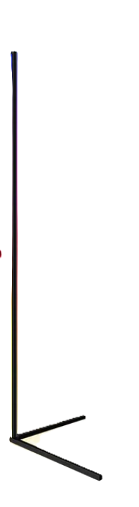 Lampadaire d'angle intelligent RGB