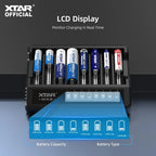 XTAR MX8 smart battery charger