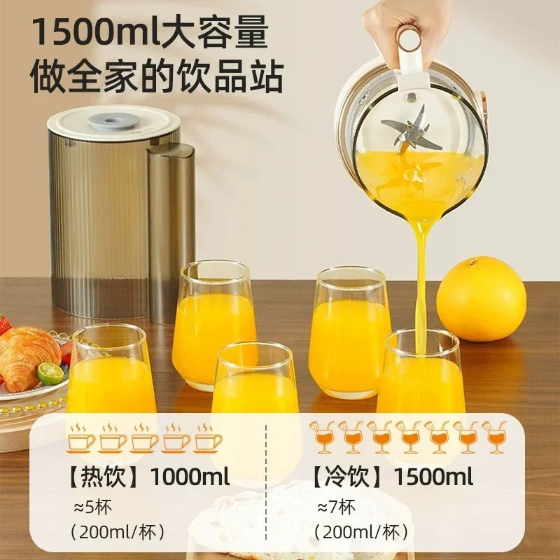 Smart electric soya milk and juice maker