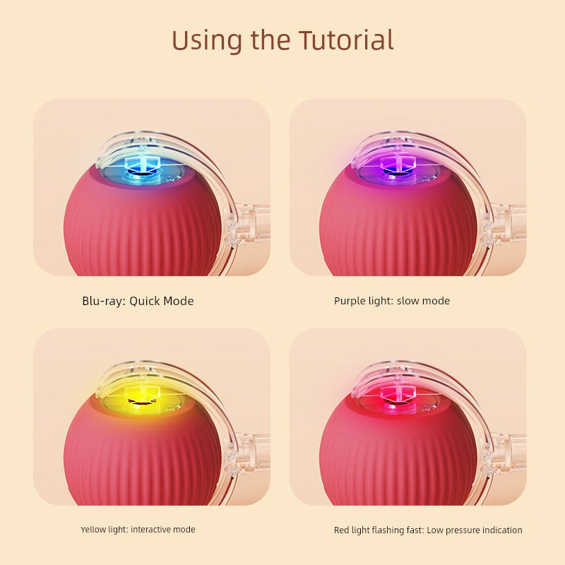 Smart Interactive Cat Teasing Ball-3