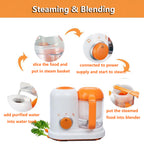 Smart multifunctional baby food processor