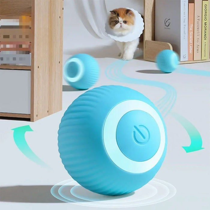 43 mm Smart Interactive Rolling Ball for Cats and Small Dogs, USB-C