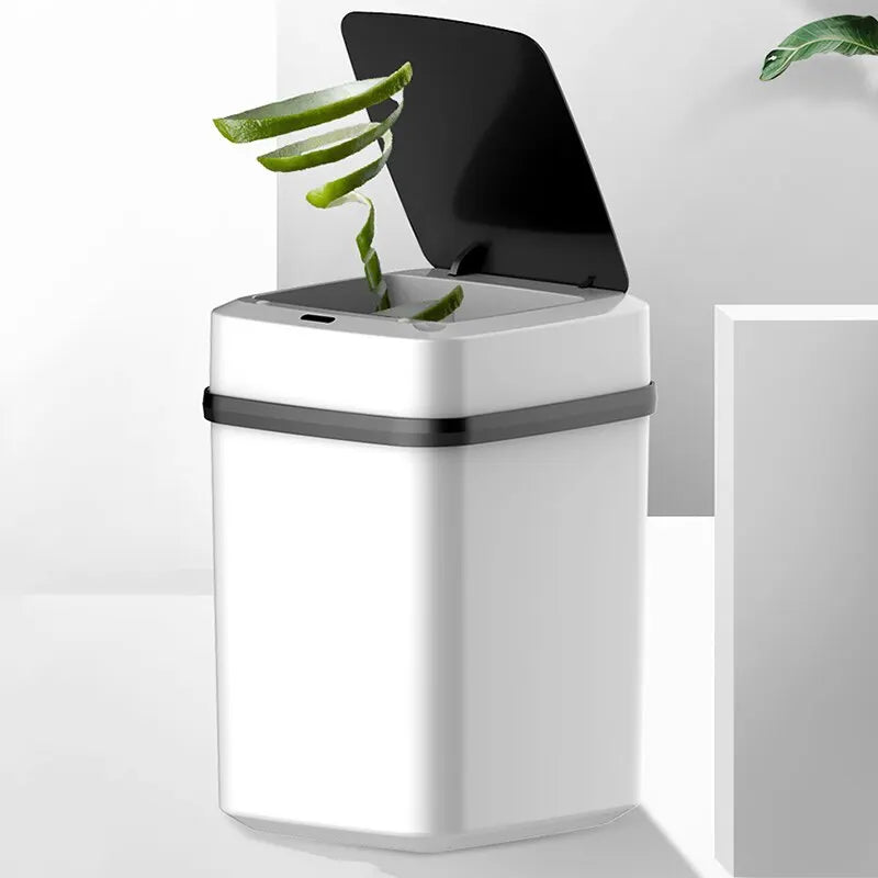 13-litre smart touch-opening kitchen rubbish bin