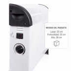 CONVECTOR CON CALEFACTOR DE AIRE 2.000W 2000w
