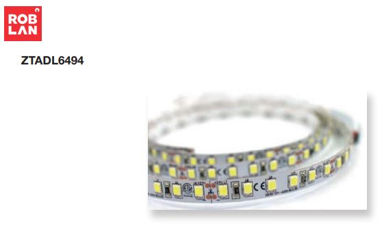 TIRA LED 24v IP20 24w 6000K ROBLAN (rollo 5 mts)