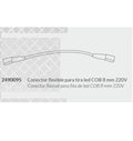 CONECTOR PUENTE FLEXIBLE TIRA LED COB 220V