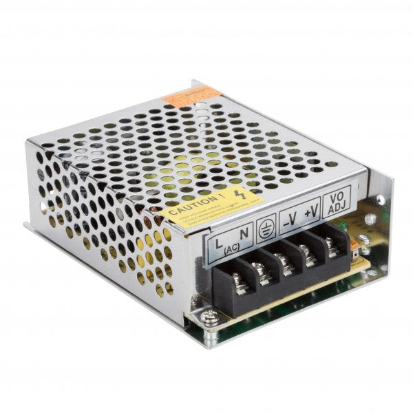 TRANSFORMADOR PARA TIRA LED 75w 12v (5A)