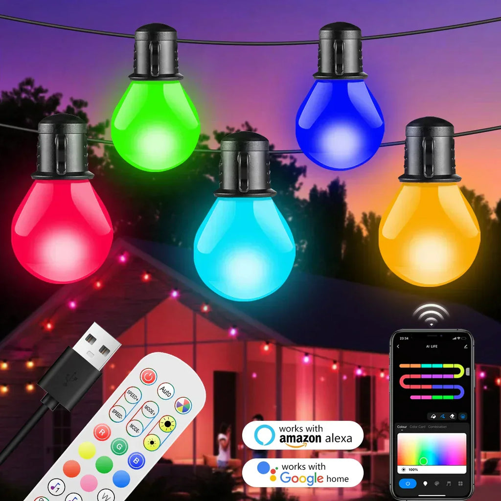 Älykkäät Wi-Fi-LED-valosarjat