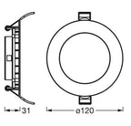 PANEL LED SMART WIFI 8w 120mm OSRAM *