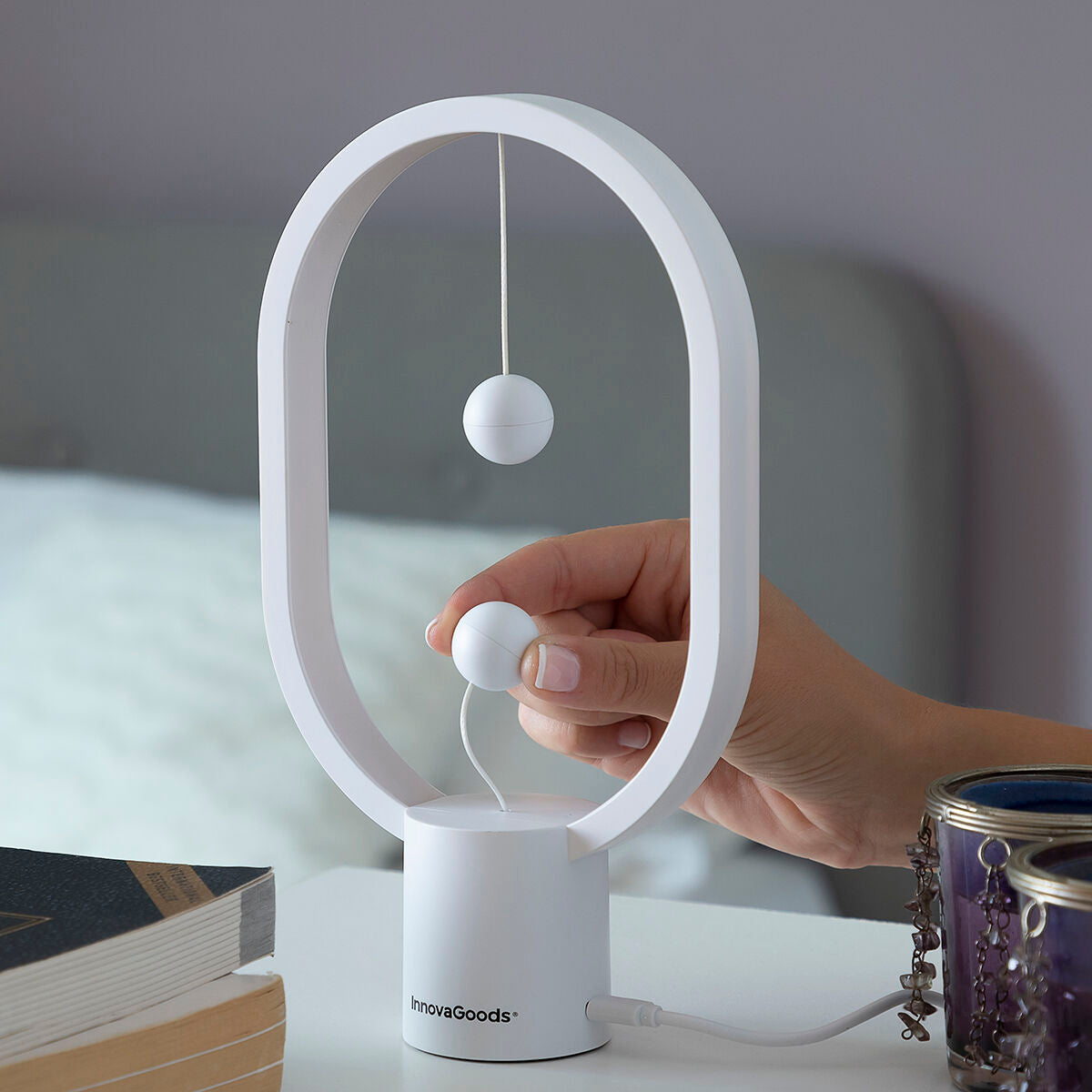 Candeeiro de equilíbrio com interruptor magnético Magilum InnovaGoods