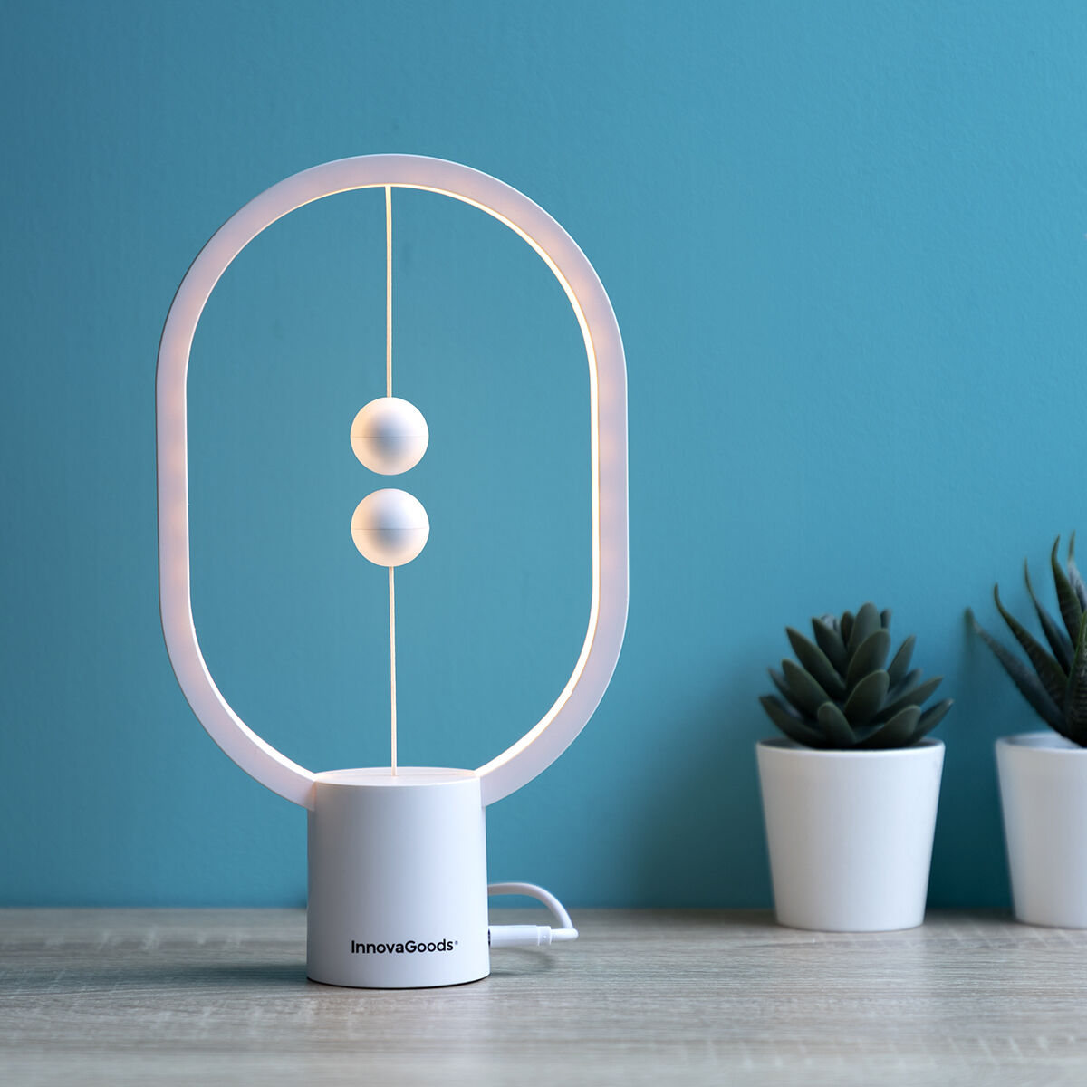 Candeeiro de equilíbrio com interruptor magnético Magilum InnovaGoods