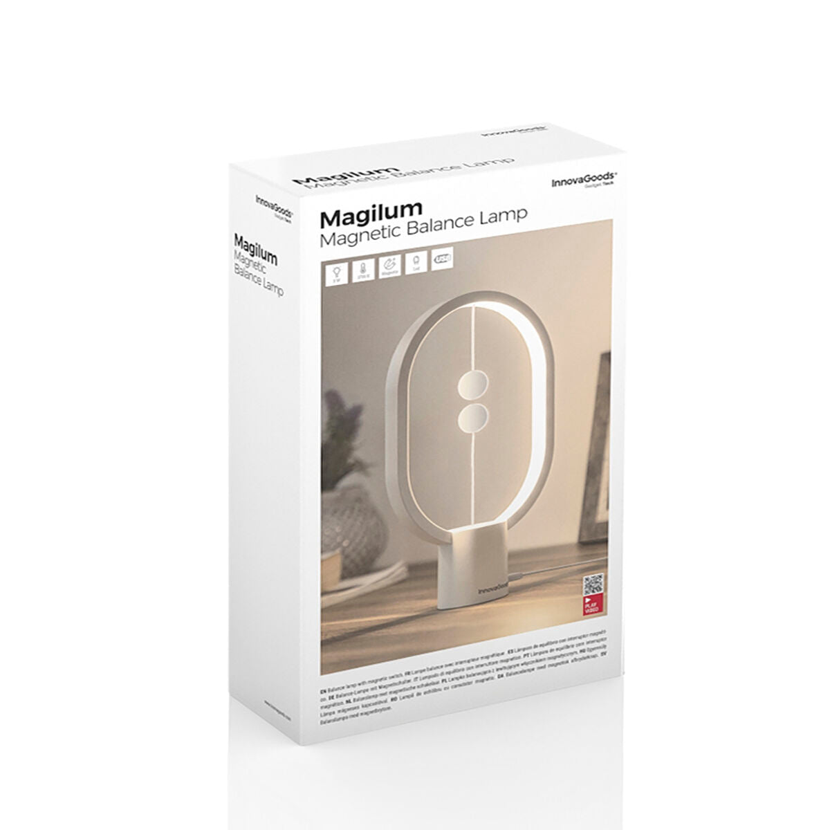 Candeeiro de equilíbrio com interruptor magnético Magilum InnovaGoods