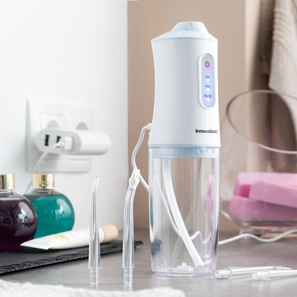 Irrigador bucal portátil recargable Denter InnovaGoods