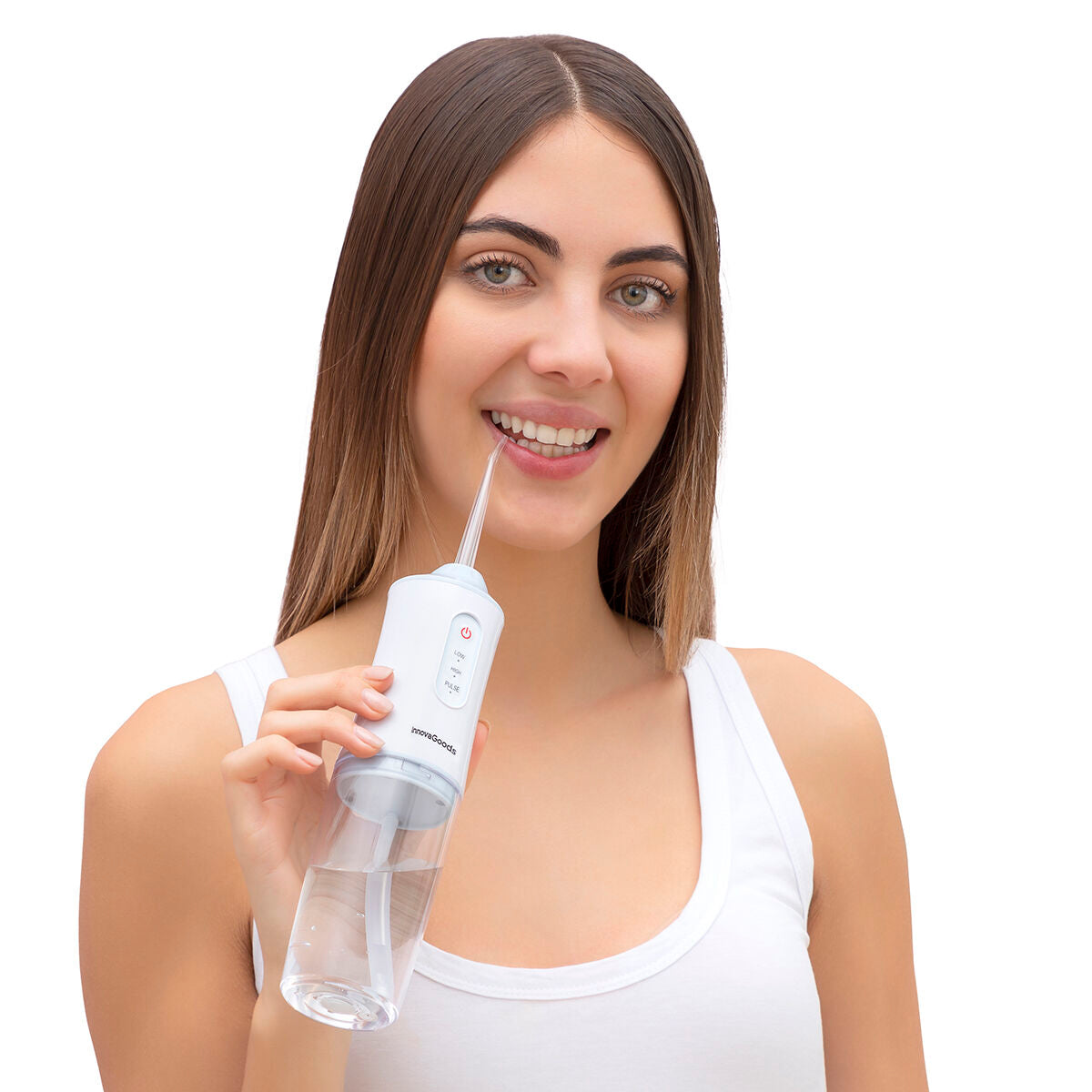 Irrigador bucal portátil recargable Denter InnovaGoods