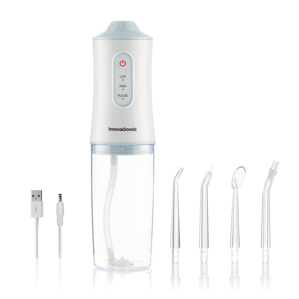 Irrigador bucal portátil recargable Denter InnovaGoods