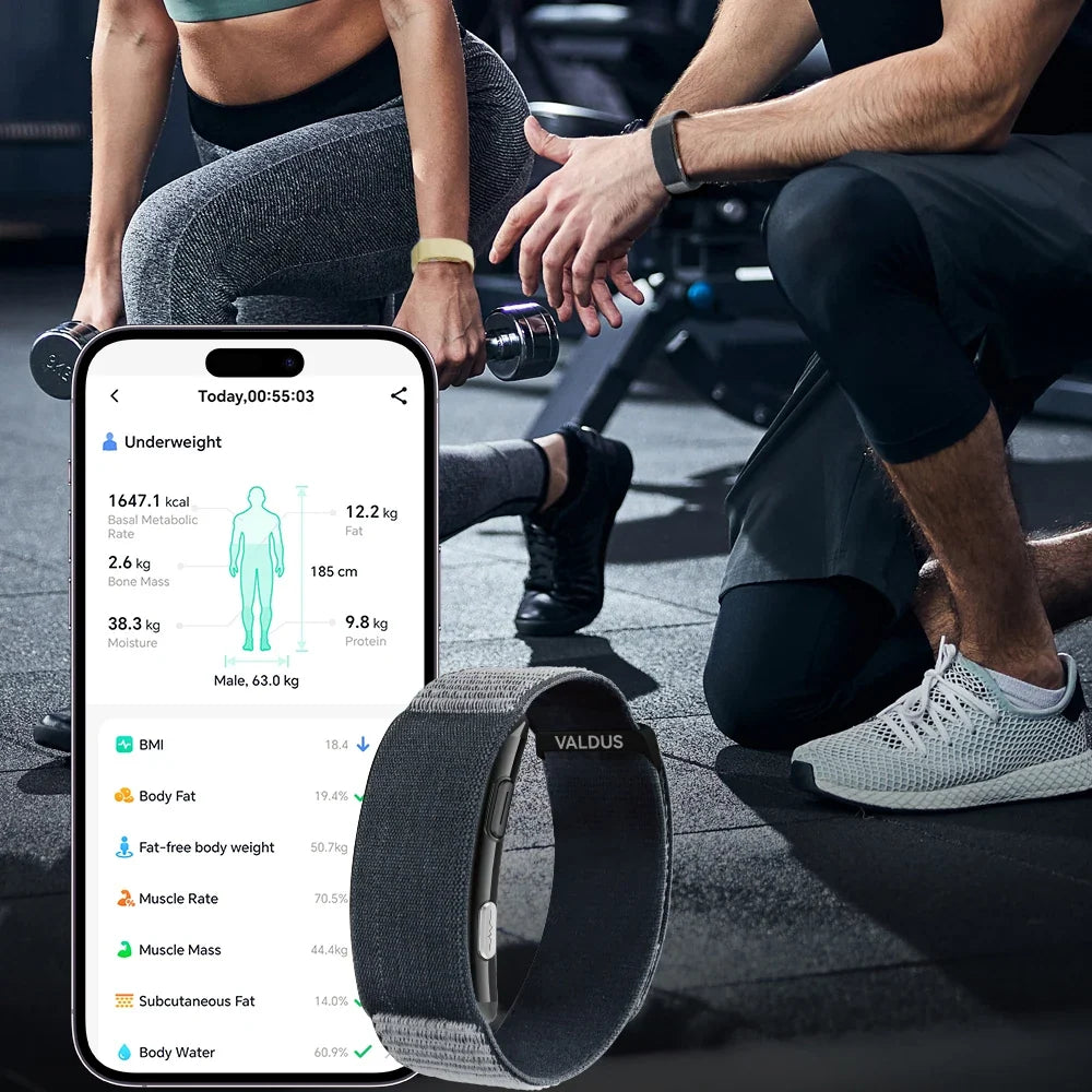 Bracciale intelligente VALDUS VITRO con funzione ECG
