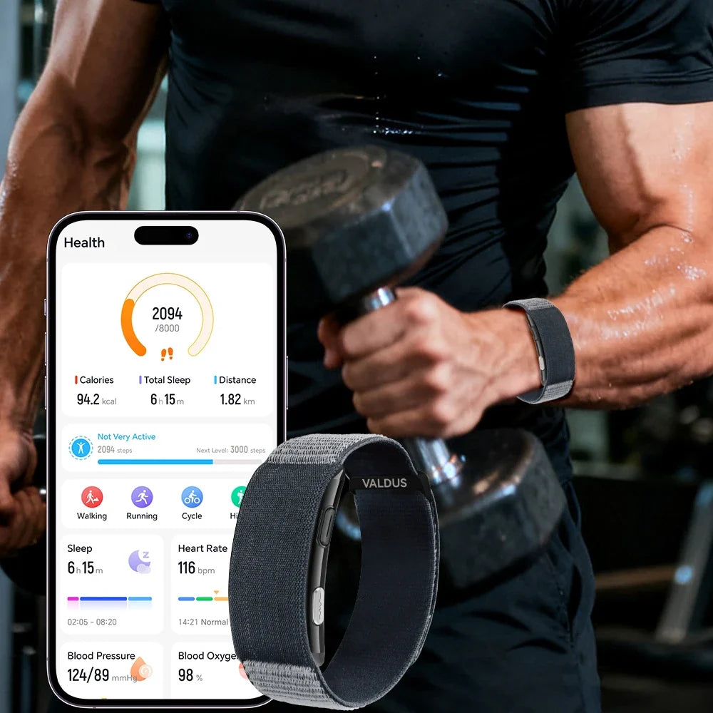 Bracciale intelligente VALDUS VITRO con funzione ECG