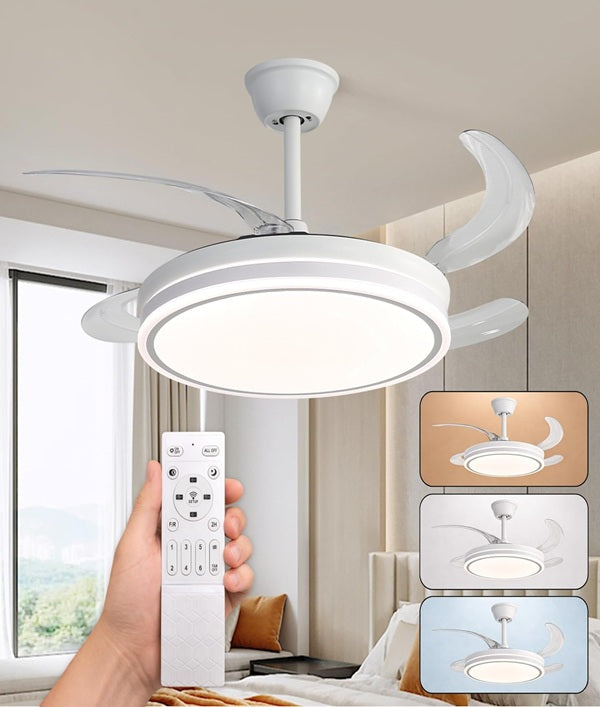 VENTILADOR TECHO SKY BLANCO DC 107cm CCT