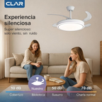 VENTILADOR TECHO SKY BLANCO DC 107cm CCT