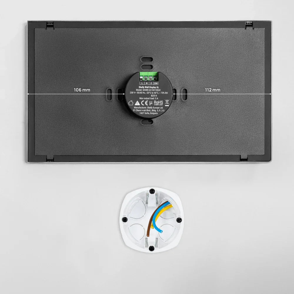 Shelly Wall Display XL Negro