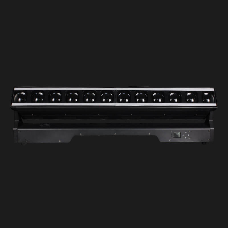 N2 DMX 12 × 40 W moving LED lighting bar for stages and DJs