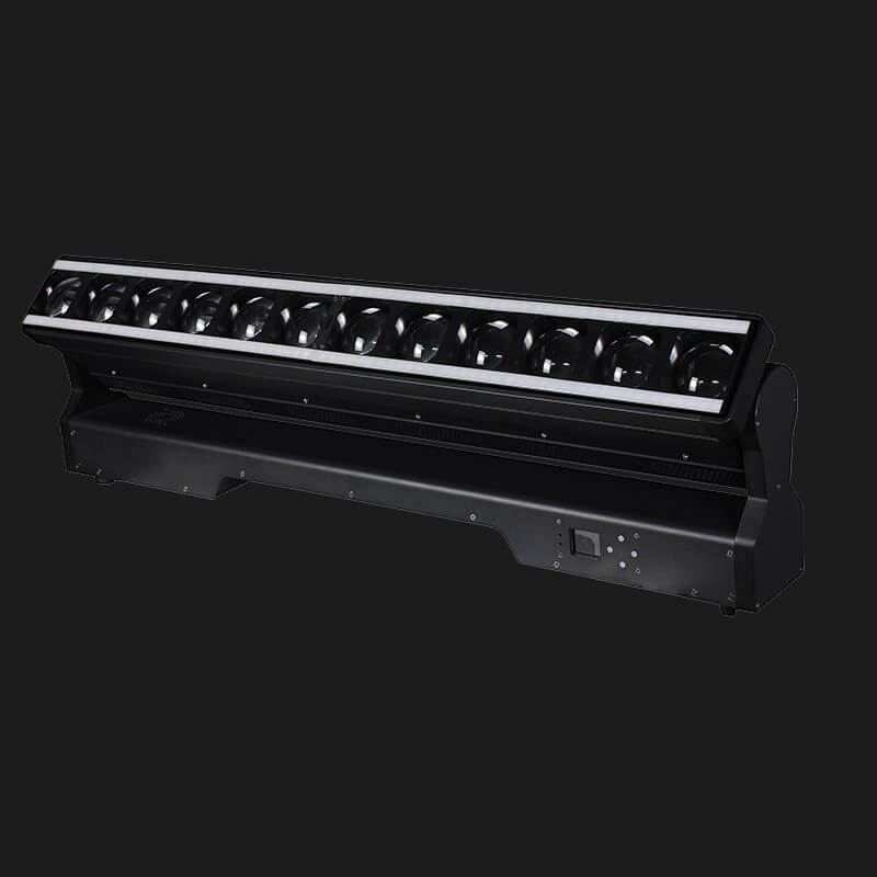 N2 DMX 12 × 40 W moving LED lighting bar for stages and DJs