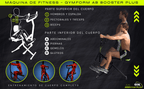 Ab Booster Plus Plegable – Máquina de Cardio y Tonificación para Entrenamiento Completo en Casa
