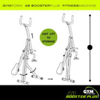 Ab Booster Plus Plegable – Máquina de Cardio y Tonificación para Entrenamiento Completo en Casa
