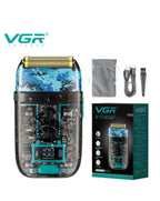 Afeitadora eléctrica de láminas para hombre VGR V-352 recargable USB
