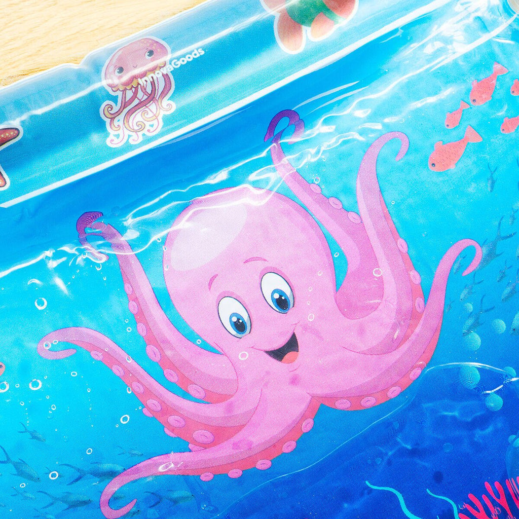 Alfombra de Juegos Inflable con Agua para Bebé Wabbly