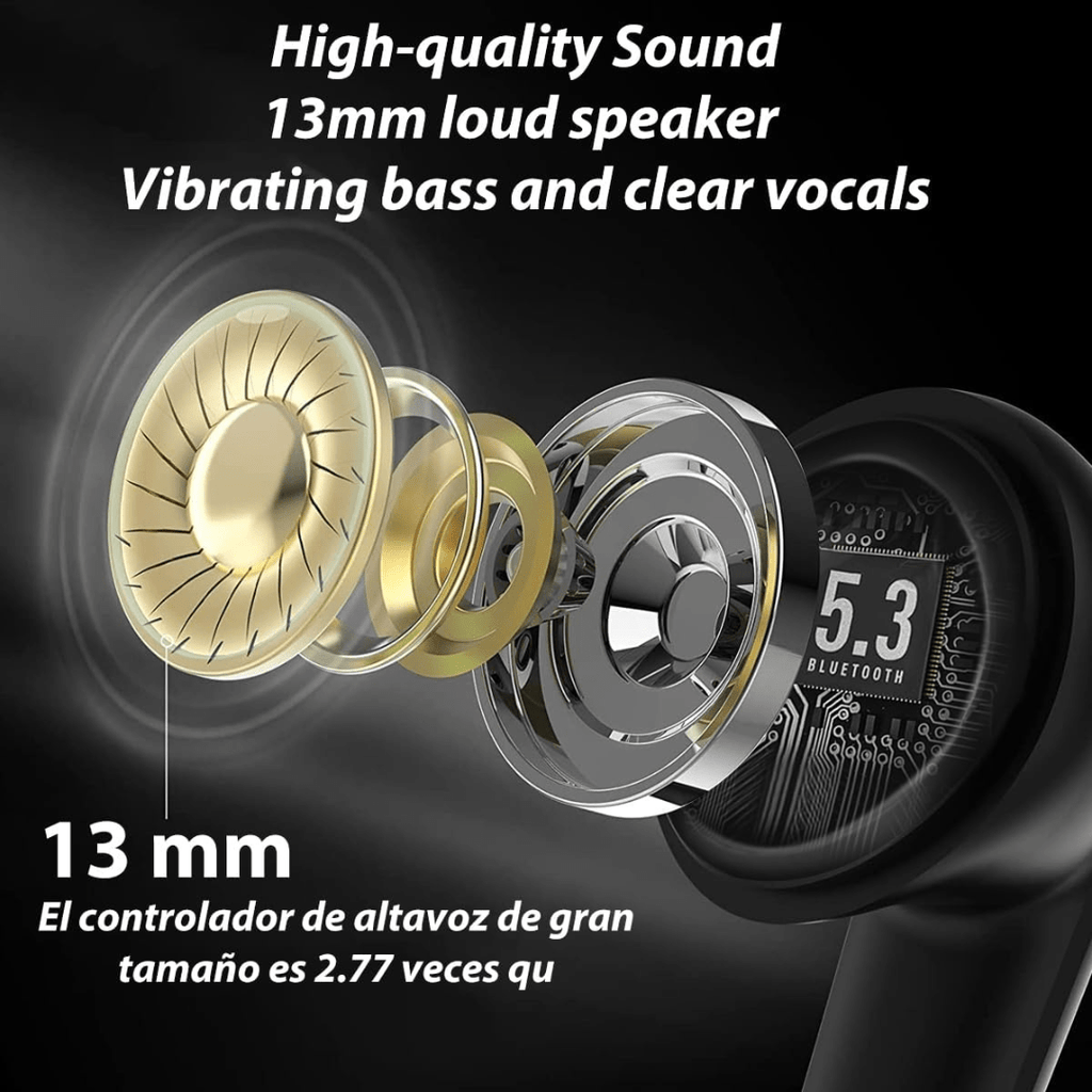 Auriculares Traductores Inteligentes con Bluetooth 5.3