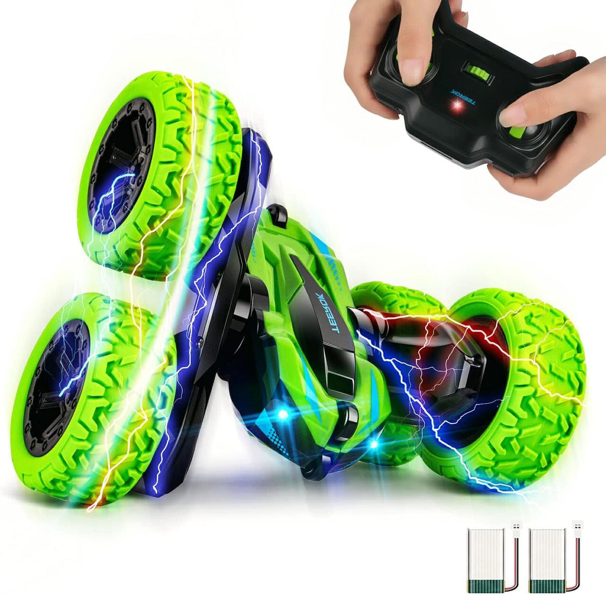 Auto Radiocontrol para Niños con Doble Rotación – 2.4G y Giro de 360 Grados.