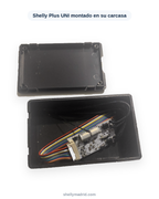 Pack Shelly Plus Uni + Carcasa + DS18B20 (1 m) + DHT22 + Sensor de Nivel XKC-Y25 — Control Total WiFi
