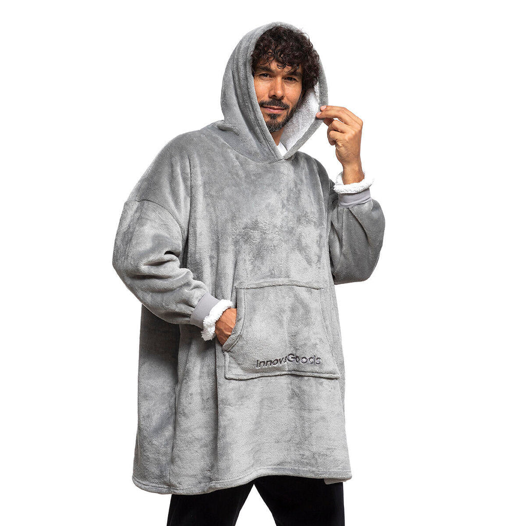Batamanta Sudadera Oversized con Forro Polar Swug