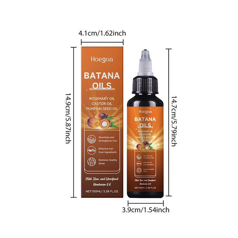 Batana Boost Hair Oil – Aceite Natural para Crecimiento, Hidratación y Brillo del Cabello Dañado