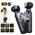 Cámara 4K de Bolsillo con Pantalla Giratoria y WiFi - Especial Vlogs y Viajes