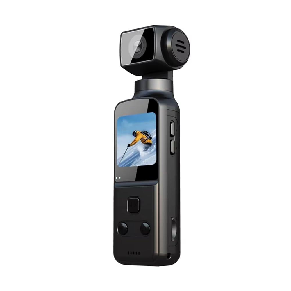 Cámara 4K de Bolsillo con Pantalla Giratoria y WiFi - Especial Vlogs y Viajes