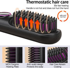 Cepillo Alisador Inalámbrico y Portátil – Cabello Liso al Instante, en Cualquier Lugar