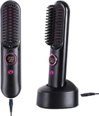 Cepillo Alisador Inalámbrico y Portátil – Cabello Liso al Instante, en Cualquier Lugar