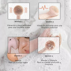Cepillo Facial Eléctrico Rosa Recargable