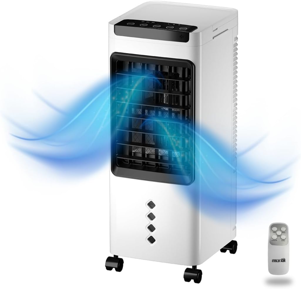 Climatizador Portátil 3 en 1 Starlyf®: Enfriador, Humidificador y Purificador de Aire
