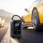 Compresor de Aire Eléctrico Portátil | Inflado Automático + Pantalla LCD